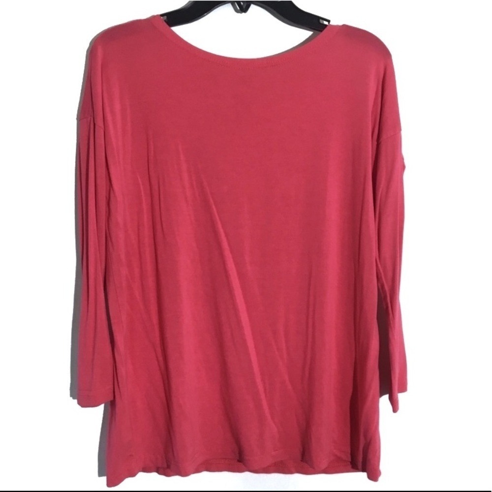 Piko Girl Pink Long Sleeve Piko Top